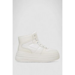 Кроссовки женские зимние на меху, цвет белый, 248RAM015