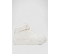 Кроссовки женские зимние на меху, цвет белый, 248RAJ01