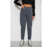 Спортивные штаны женские на флисе, цвет серый, 238R57013