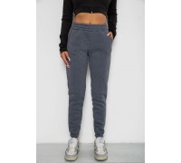 Спортивные штаны женские на флисе, цвет серый, 238R57012