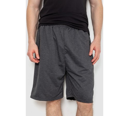Шорты мужские, цвет темно-серый, 244R6593
