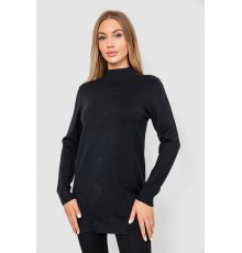 Свитер женский однотонный, цвет черный, 244R5550
