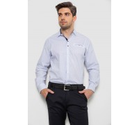 Сорочка чоловіча з принтом, колір білий, 214R7172