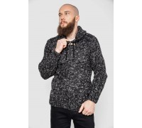 Свитер мужской, цвет черно-серый, 214R10303