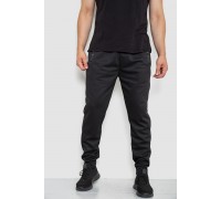 Спорт штани чоловічі, колір чорний, 244R41622