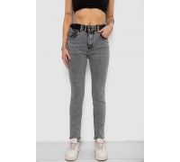 Джинсы женские Skinny Американки, цвет серый, 244R00970