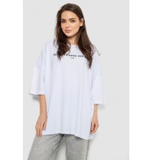 Футболка жіноча з принтом, колір білий, 244R3014