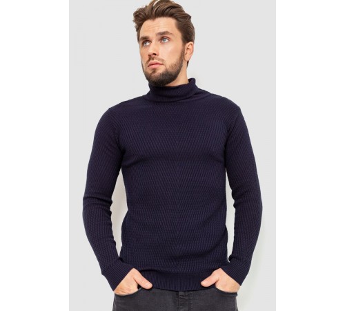 Гольф чоловічий, колір темно-синій, 161R857