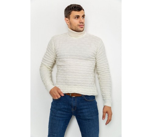 Светр чоловічий, колір білий, 161R602