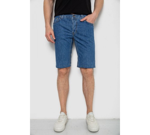 Шорти чоловічі джинсові, колір синій, 238R2025