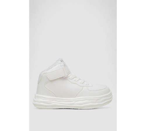 Кросівки жіночі зимові на хутрі, колір білий, 248RCX686