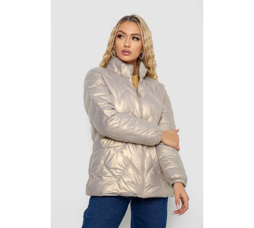 Куртка жіноча демісезонна, колір бежевий, 243R226