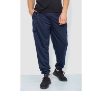 Спортивные штаны мужские, цвет темно-синий, 244R41206