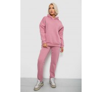 Спортивный костюм женский на флисе, цвет пудровый, 247R2040
