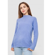 Светр жіночий вовняний, колір блакитний, 244R0390
