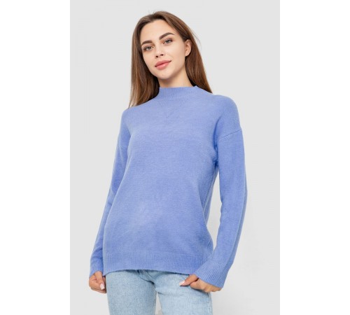 Светр жіночий вовняний, колір блакитний, 244R0390