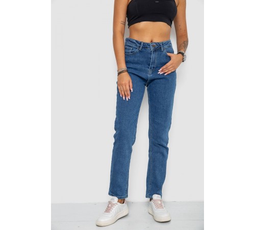 Джинси жіночі MOM, колір синій, 244R920