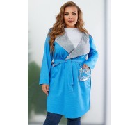 Кардиган жіночий, колір блакитний, 257R5012