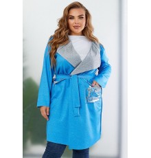 Кардиган жіночий, колір блакитний, 257R5012