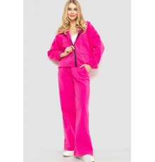 Спорт костюм жіночий на флісі, колір рожевий, 102R402