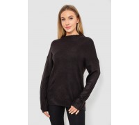 Свитер женский шерстяной, цвет черный, 244R0390