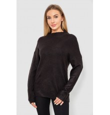 Светр жіночий вовняний, колір чорний, 244R0390
