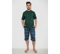 Піжама чоловіча, колір зелений, 243R2007