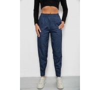 Штани жіночі на тонкому флісі, колір джинс, 257R727