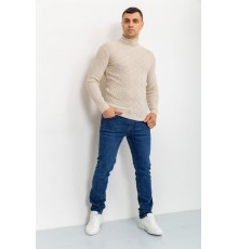 Светр-гольф чоловічий, колір світло-бежевий, 161R892