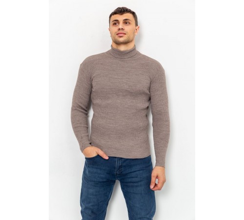 Светр-гольф чоловічий, колір мокко, 161R892-1