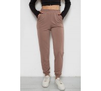 Спортивные штаны женские, цвет мокко, 238R345-1