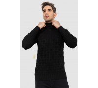 Гольф-светр чоловічий, колір чорний, 161R619