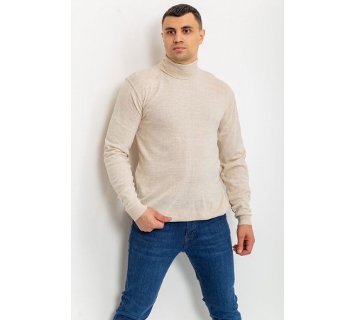 Светр чоловічий, колір світло-бежевий, 161R1880