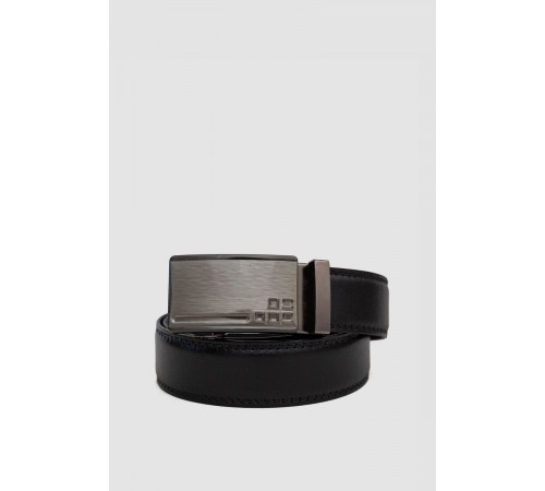 Ремень мужской классический, цвет черный, 196R3511A-1