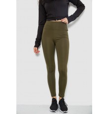 Лосини утеплені, колір хакі, 243R051-4