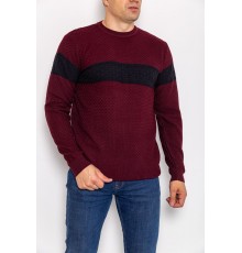 Светр чоловічий, колір бордовий, 161R730