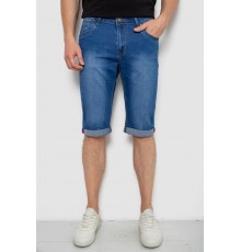 Шорти чоловічі джинсові, колір синій, 244RLS22-0230D