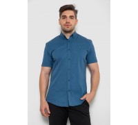 Сорочка чоловіча в клітинку, колір синій, 214R4564-3