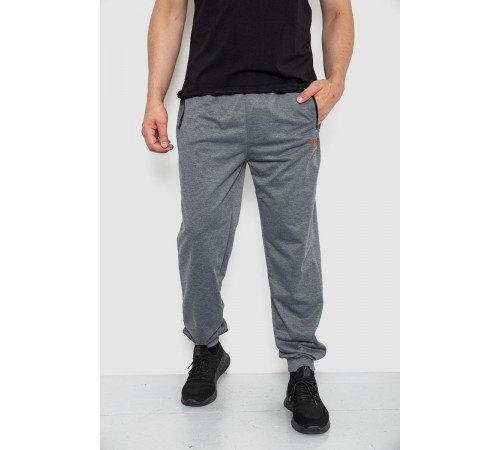 Спорт чоловічі штани, колір сірий, 244R4732