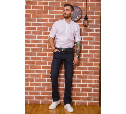 Джинсы мужские прямого кроя, цвет грифельный, 194R50100