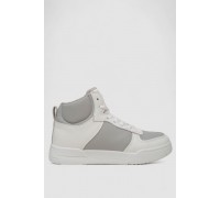 Кроссовки женские зимние на меху, цвет серо-белый, 248RAD300