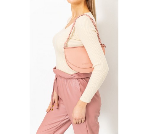 Кофта женская в рубчик, цвет кремовый, 131R122-1