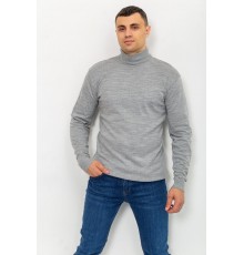 Светр чоловічий однотонний, колір сірий, 161R1770
