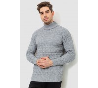 Гольф-свитер мужской, цвет светло-серый, 161R619