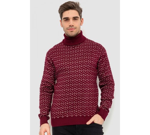 Гольф чоловічий, колір бордовий, 161R911