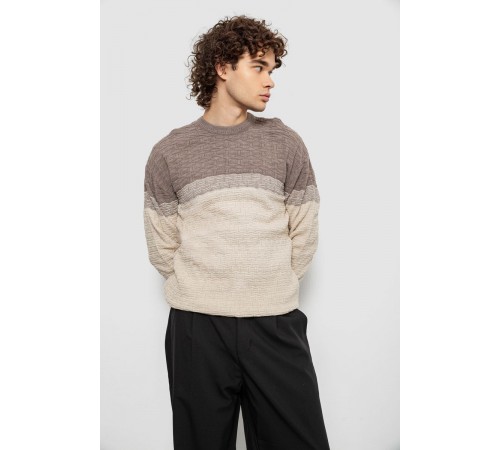 Светр чоловічий, колір бежевий, 161R730