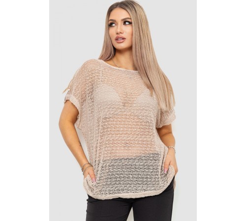 Кофта жіноча, колір бежевий, 244R0282
