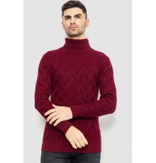Светр чоловічий, колір бордовий, 161R1034