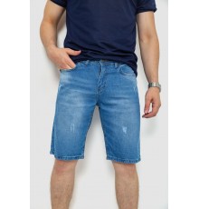 Шорти чоловічі джинсові, колір блакитний, 244RB001