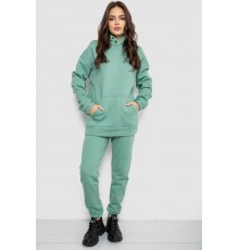 Спортивний костюм жіночий на флісі, колір оливковий, 102R7711